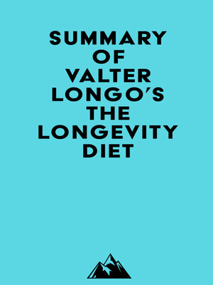 cover image of Summary of Valter Longo's the Longevity Diet